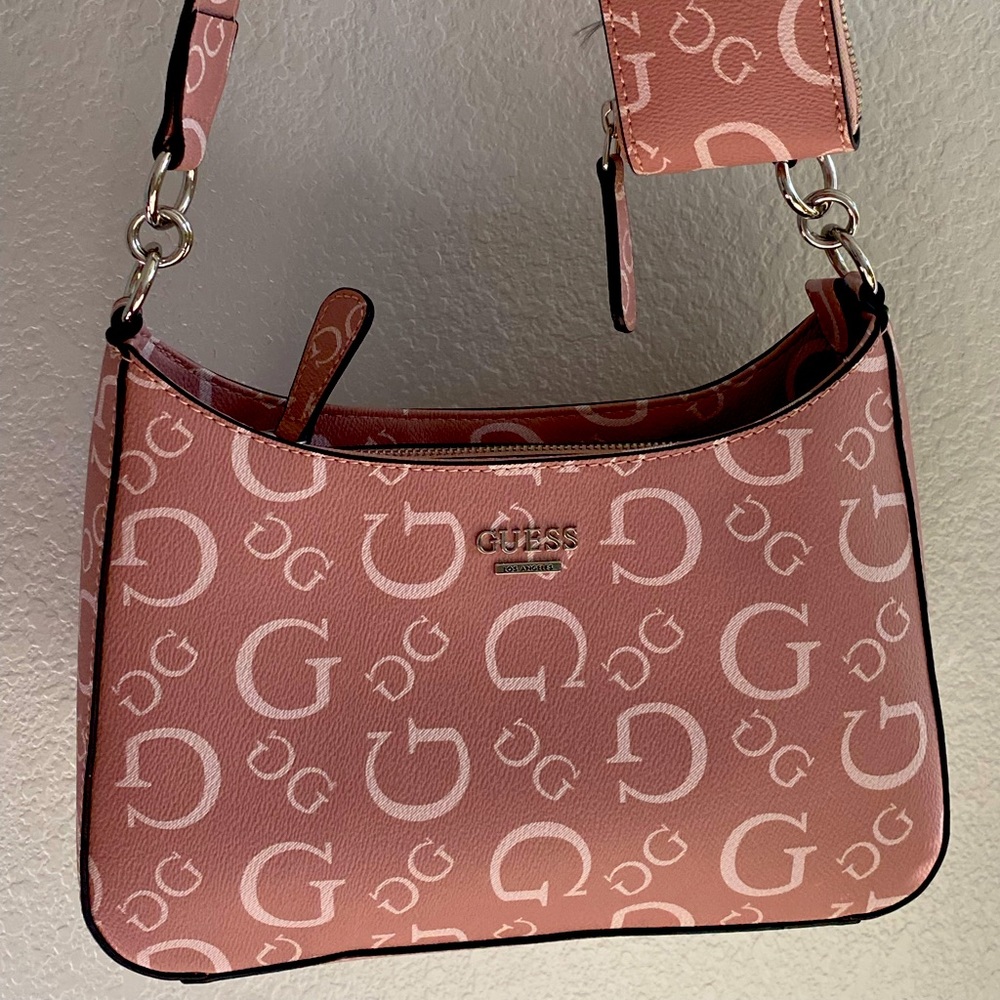 Guess Pink Crossbody Bag